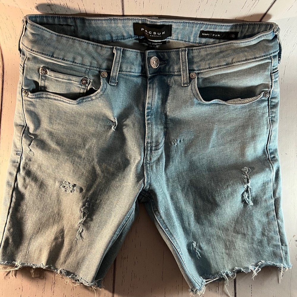 Pacsun cut off shorts.